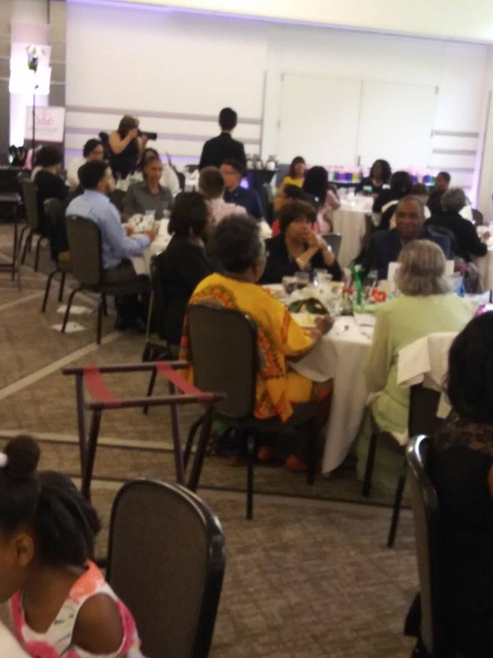 Guests Enjoying the Luncheon