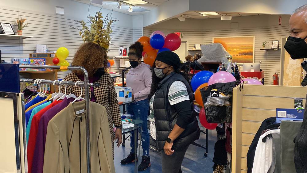 Browsing the Boutique on Opening Day