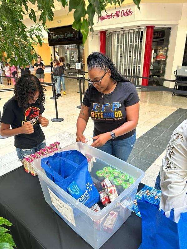 Sorority Sisters Helping Families