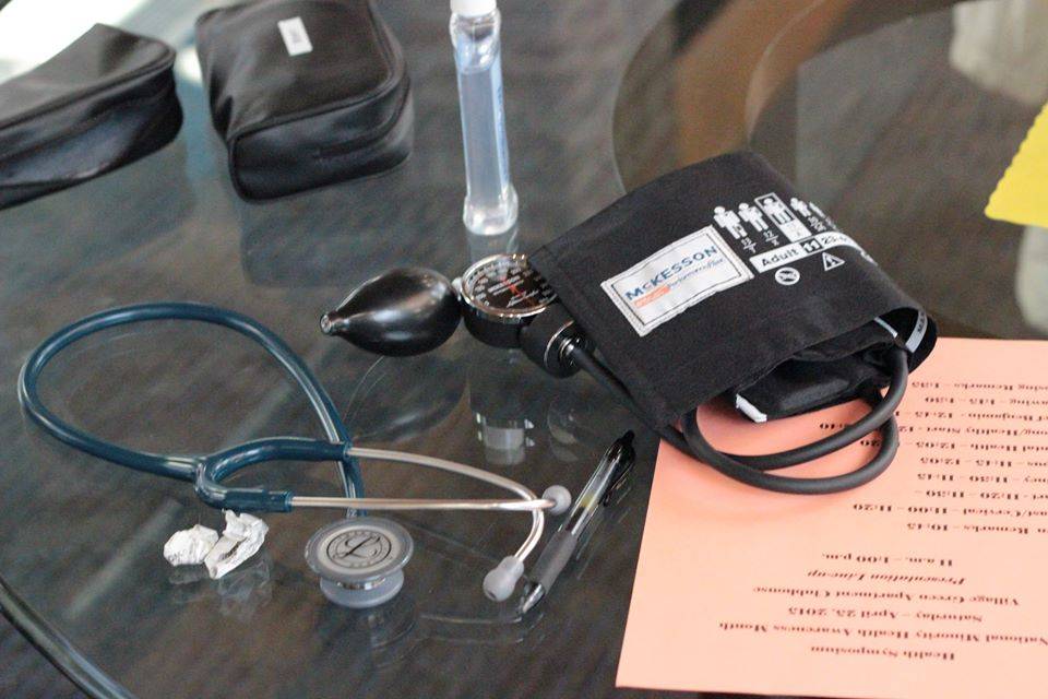 Health Screening Tools & Event Schedule